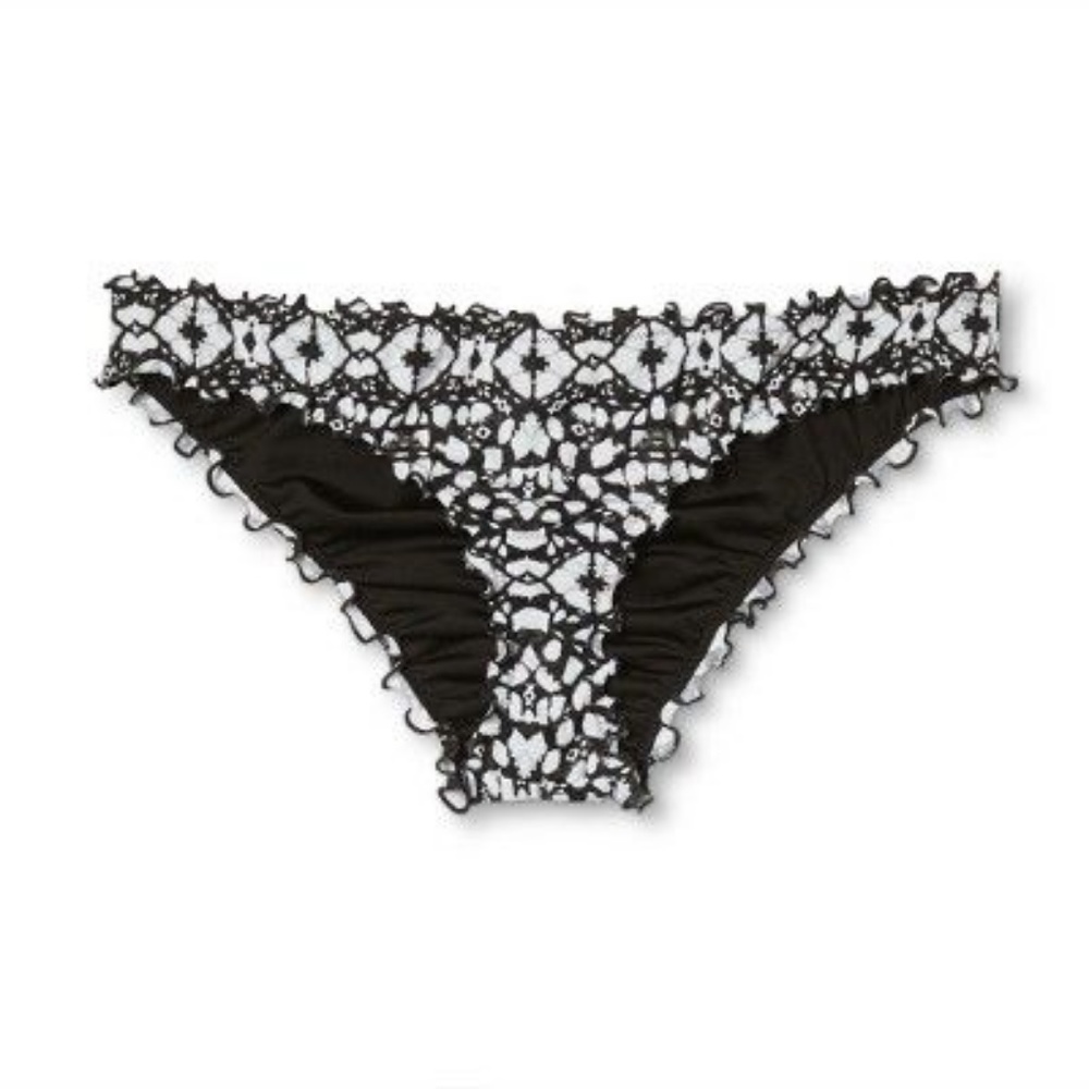 Sand & Shore Tie Dye Black & White Cheeky Bikini.